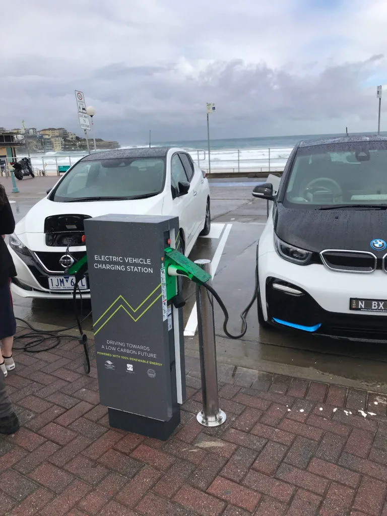electric vehicle charging installation