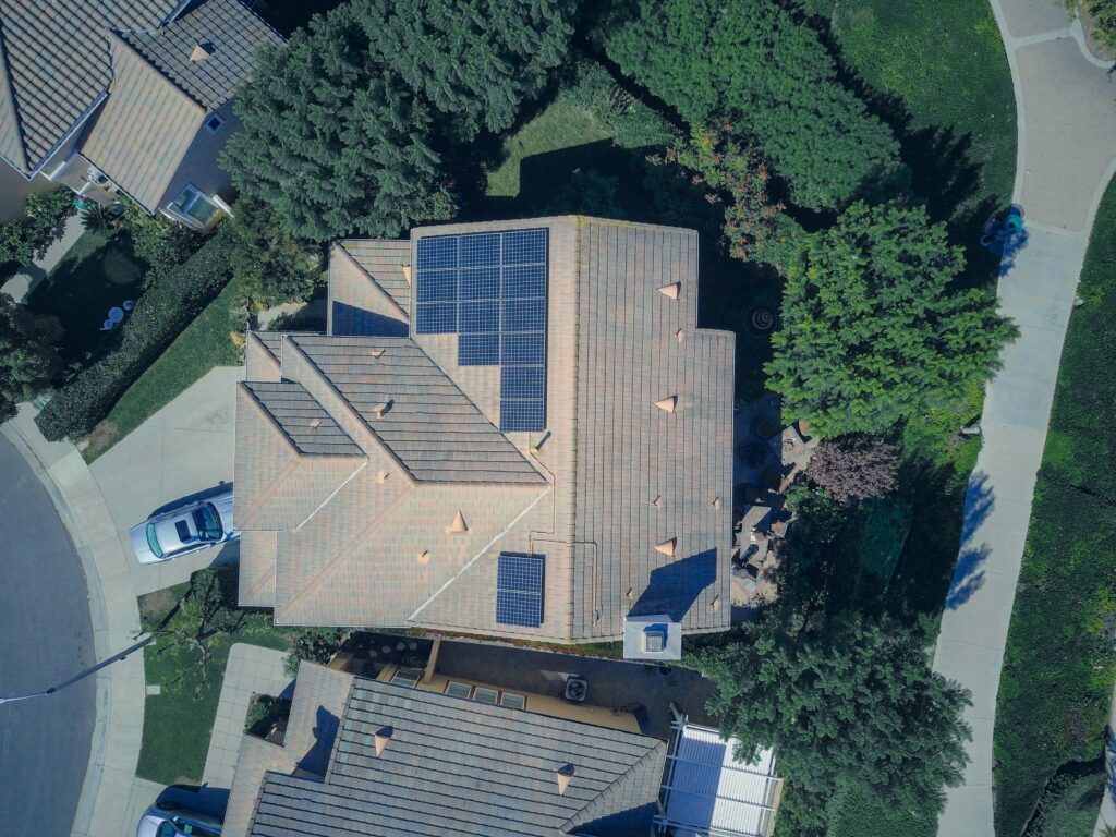 house with solar panels in Sydney